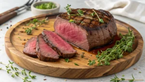 Flavorful Antelope Steak with Herbs