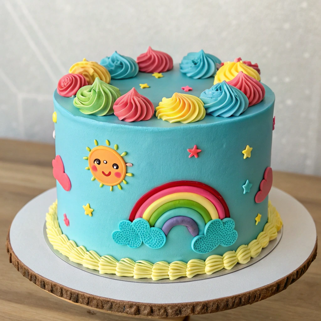 Adorable Bluey Birthday Cake