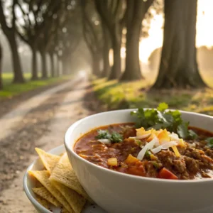 Homemade Taco Soup Frios