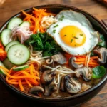 Vibrant Bulgogi Bibimbap Bowl