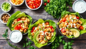 Low-Calorie Buffalo Chicken Salad