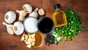 Close-Up of Bulgogi Bibimbap Ingredients