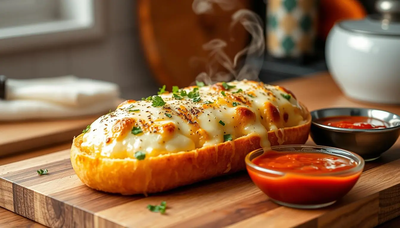 Ultimate Cheesy Garlic Bread Delight