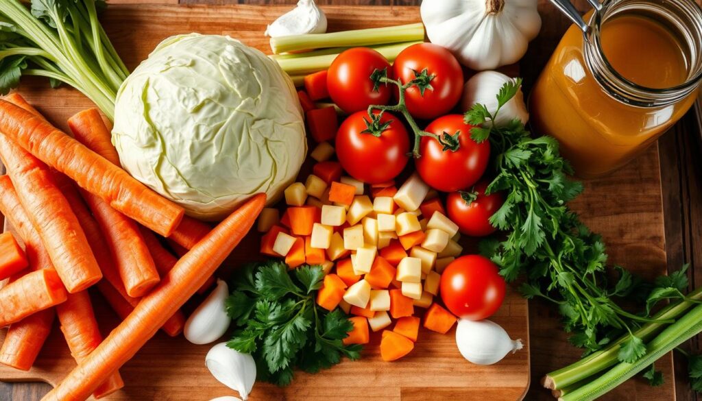 Classic Cabbage Soup Ingredients