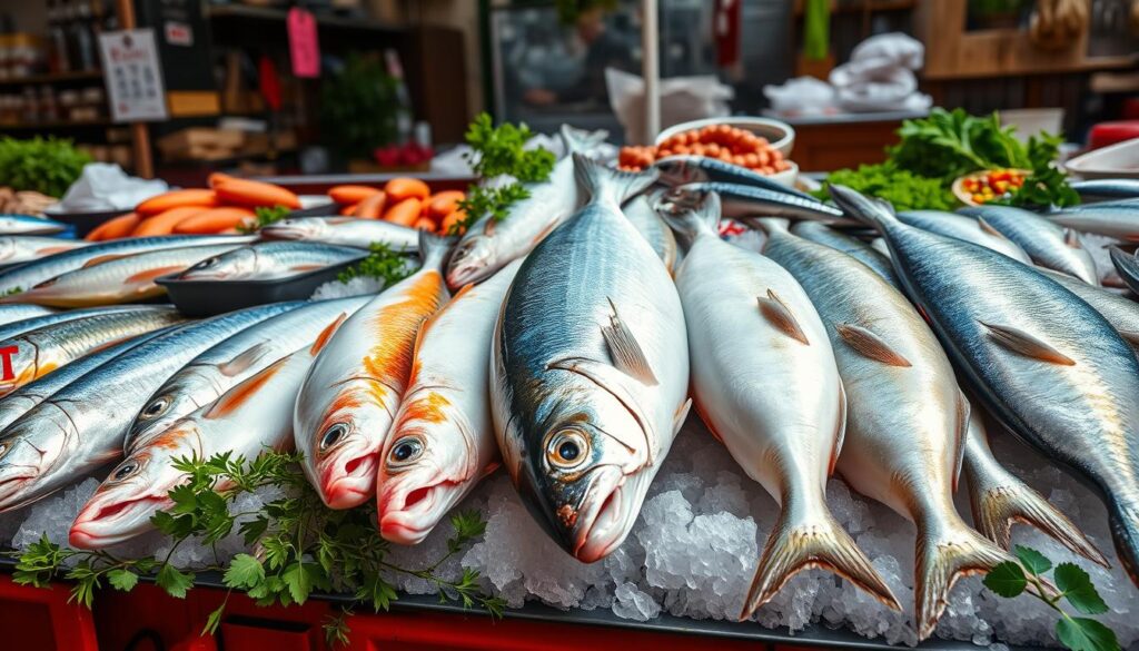 Fresh Fish Selection for Sajata Recipe