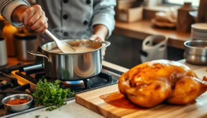 Comforting Smothered Chicken Over Rice