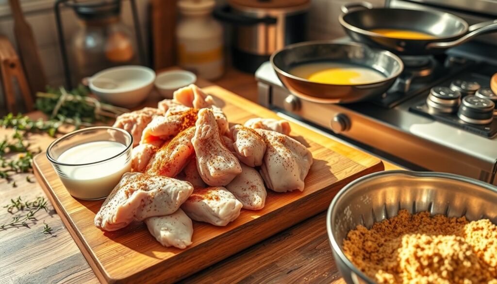 Maryland Fried Chicken Preparation