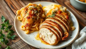 Irresistible Cheesy Chicken Pasta