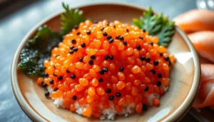 Tobiko Fish Roe Close-up