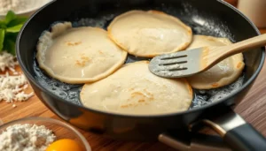 Japanese-Style Mochiko Pancakes – Light and Airy Treat