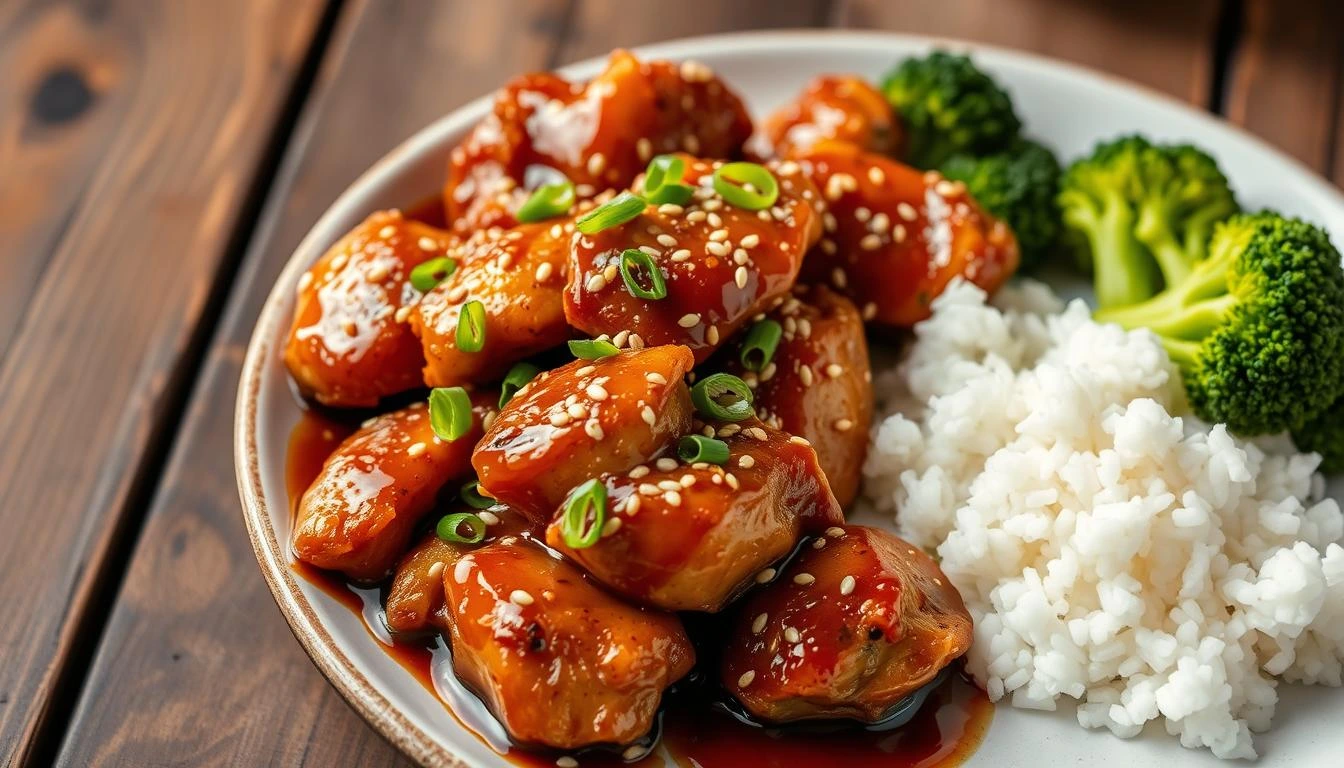 Crispy Sesame Chicken Delight