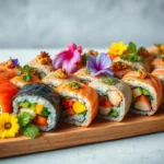 Sushi Rolls Wrapped to Perfection