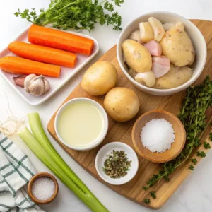 Creamy Benignis Potato Soup in a Bowl