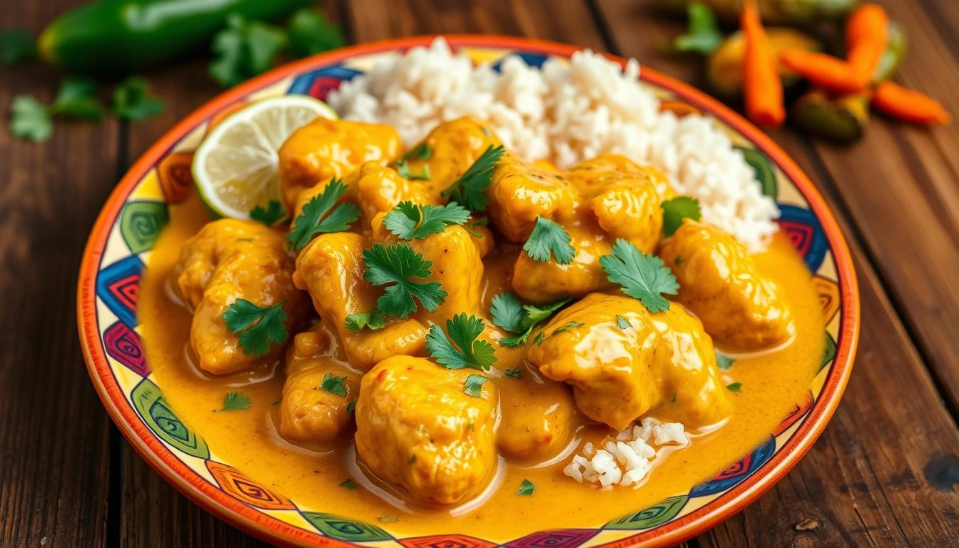 Golden & Spicy: Churu Chicken Amarillo Delight