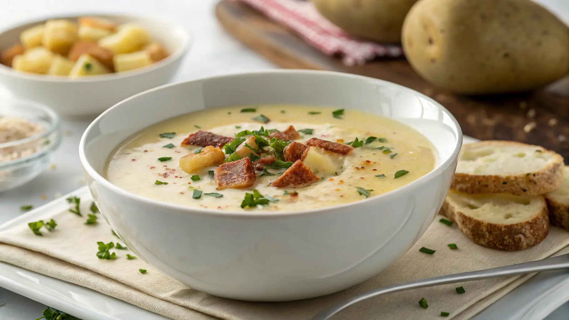 Creamy Benignis Potato Soup Recipe Delight