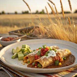 Perfectly Rolled and Crispy Boulders Enchiladas