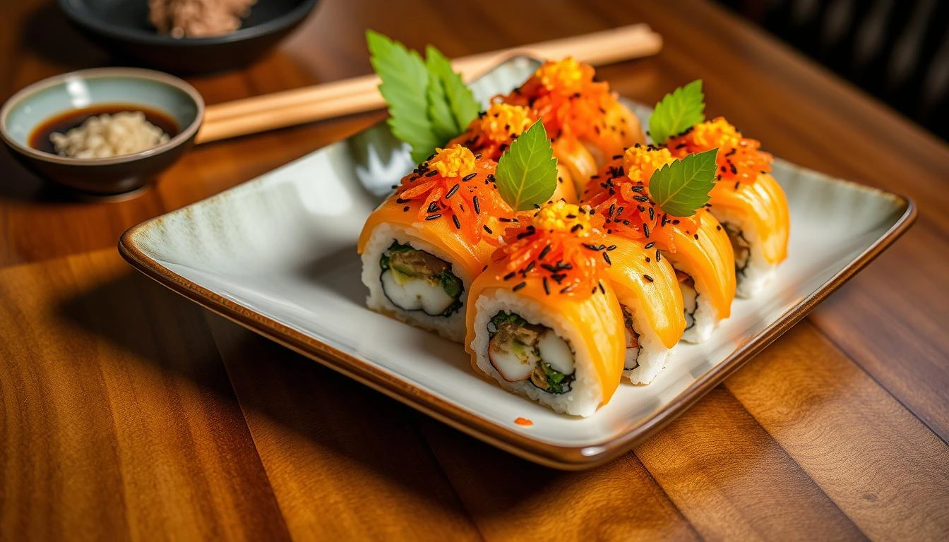 Variety of Tobiko Colors