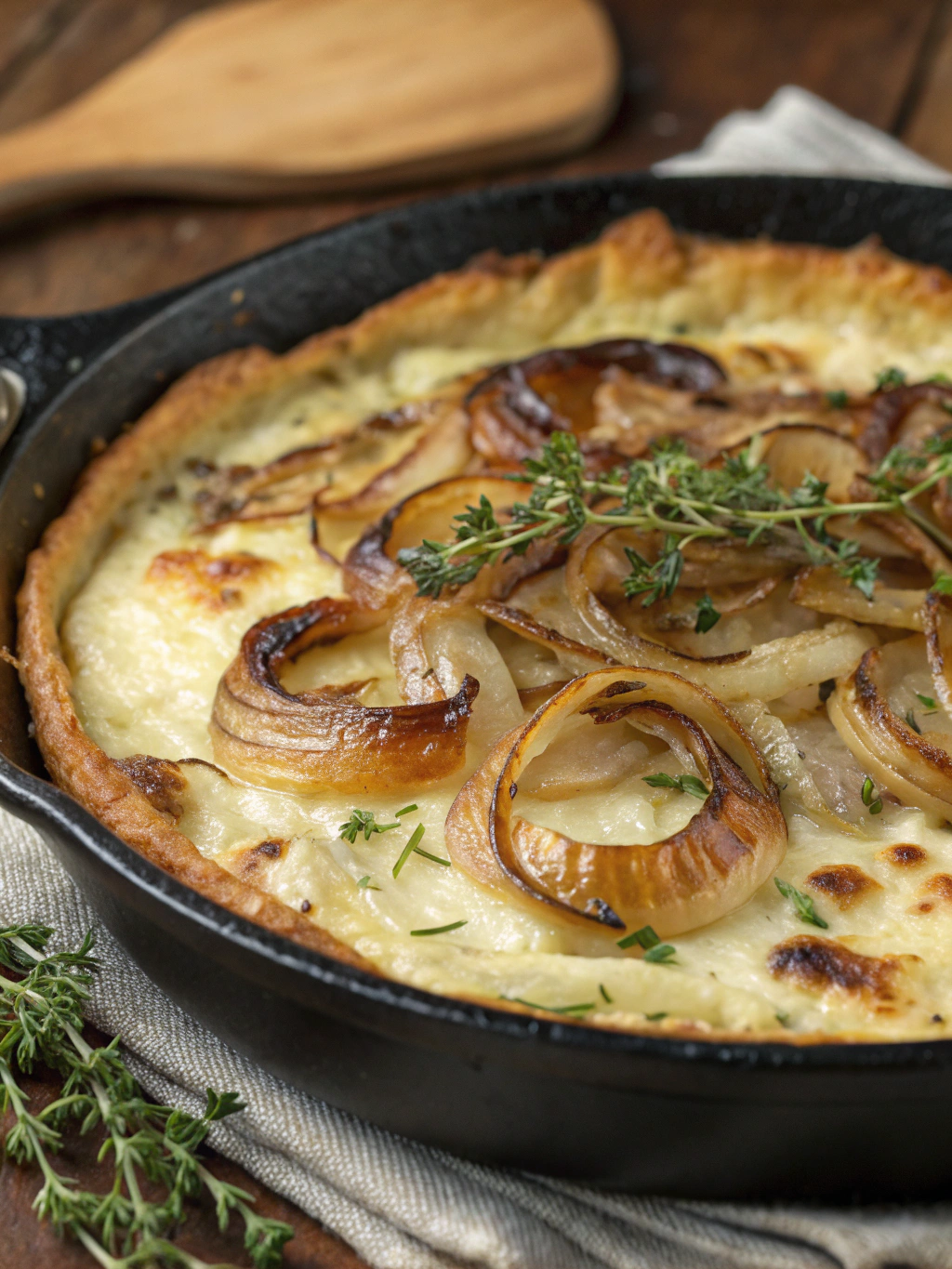 Gruyere and Onions