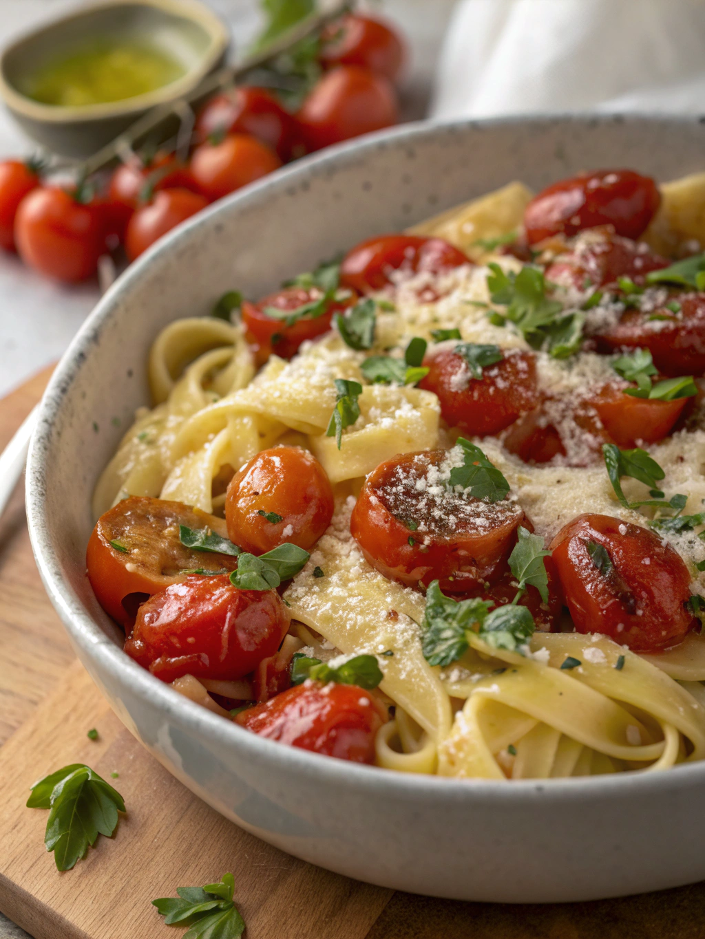 Ina Garten’s delicious Cherry Tomato Pasta