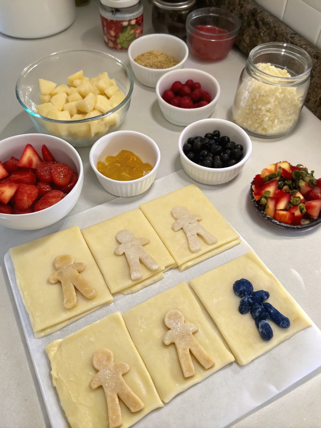 Puff Pastry Voodoo Doll Hand Pies ingredients
