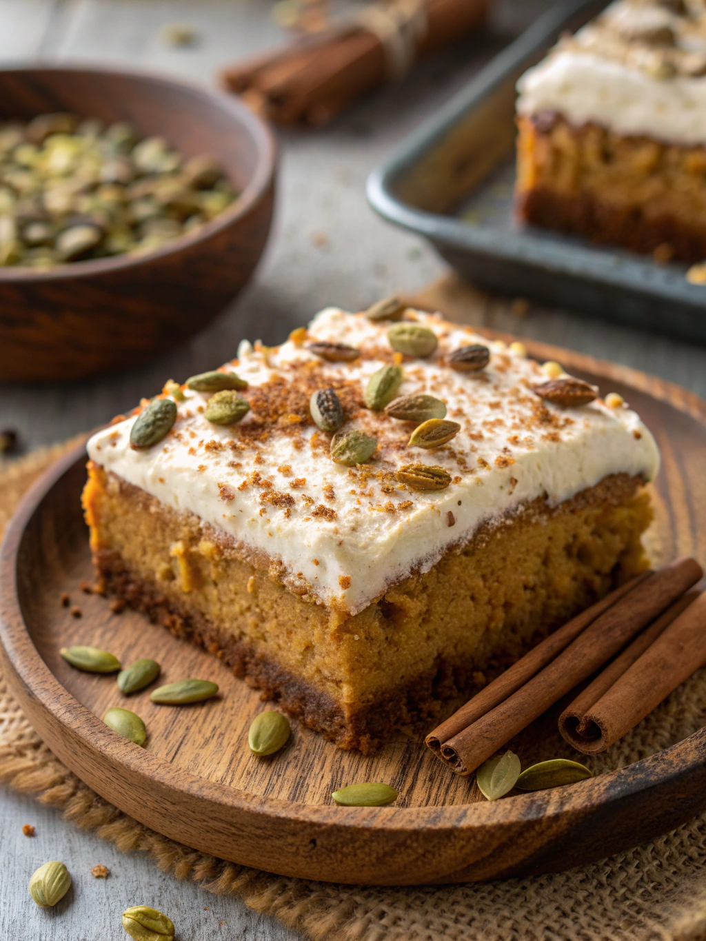 Pumpkin Spice Gooey Cake