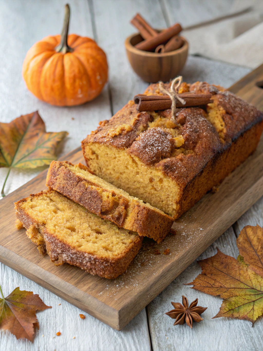 Snickerdoodle Pumpkin Bread