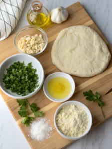 Air Fryer Garlic Flatbreadingredients