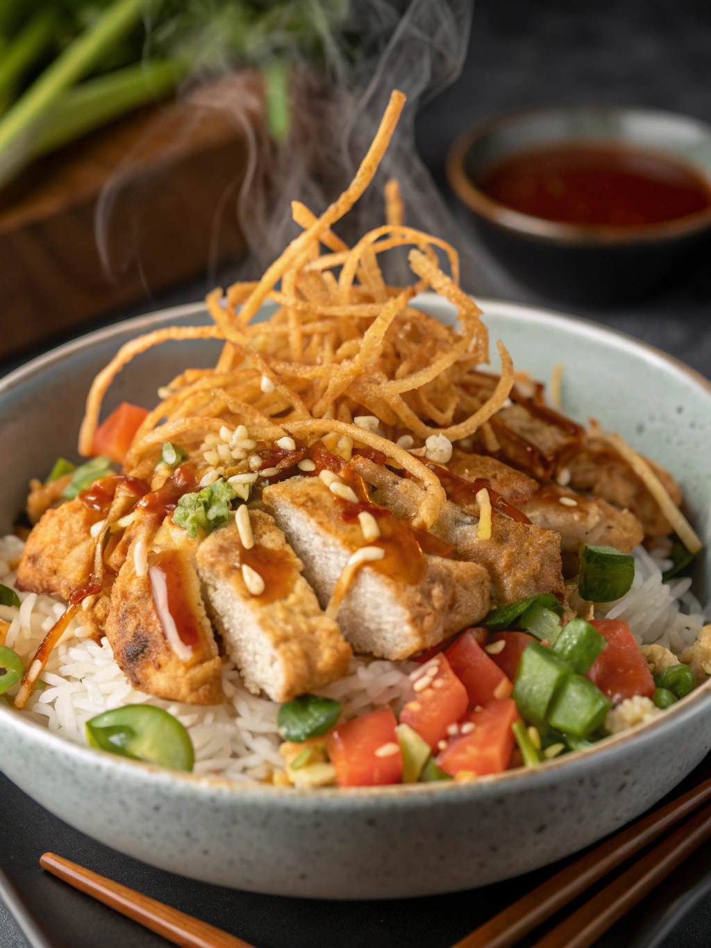 Bang Bang Chicken Bowl