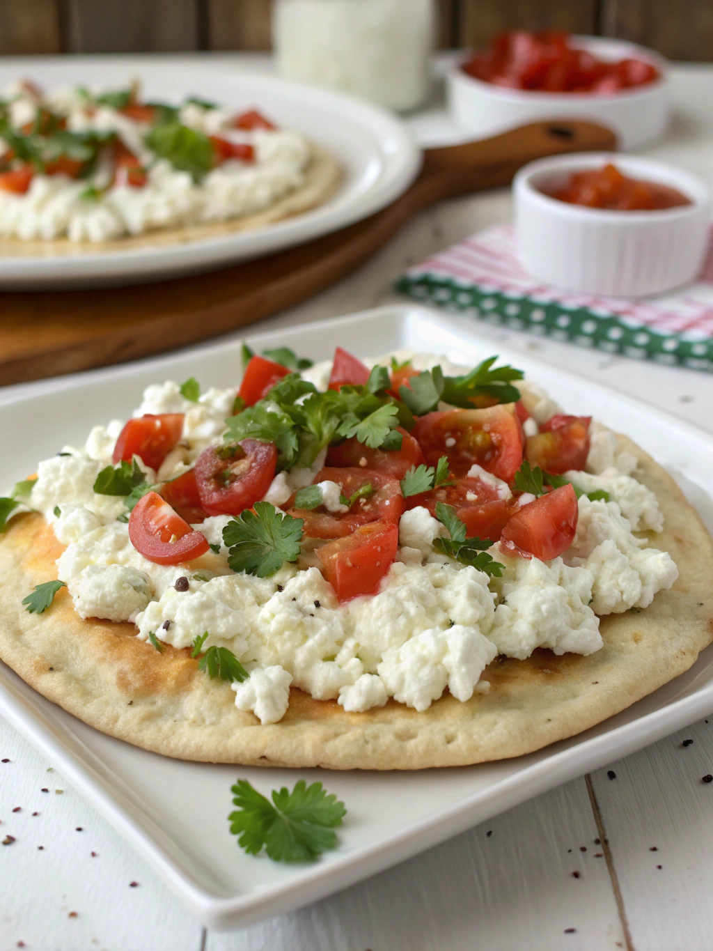 Cottage Cheese Flatbread