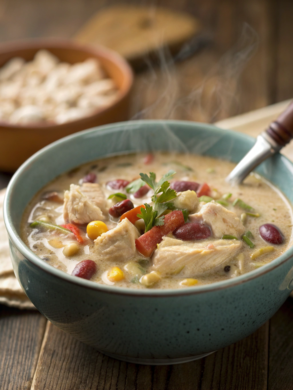 Crockpot White Chicken Chili