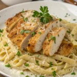 Garlic Parmesan Chicken Pasta