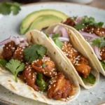 Korean Chicken Tacos