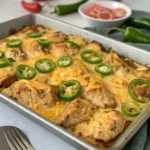 One Pan Cheesy Jalapeño Chicken Recipe