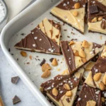 Peanut Butter Chocolate Greek Yogurt Bark