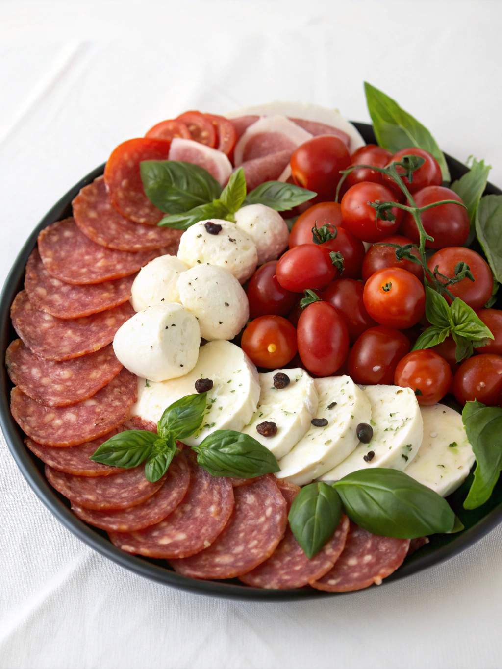 Salami Mozzarella Eyeballs Recipe ingredients