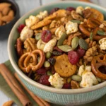 Sweet and Salty Fall Snack Mix
