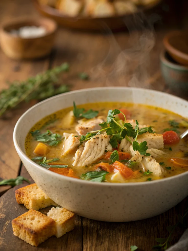Tuscan Chicken Soup