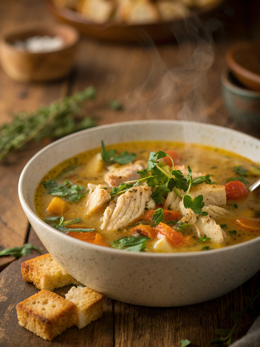 Tuscan Chicken Soup