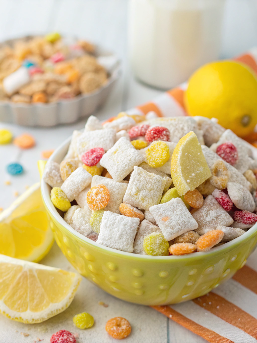 Zesty Lemonade Puppy Chow Snack Recipe