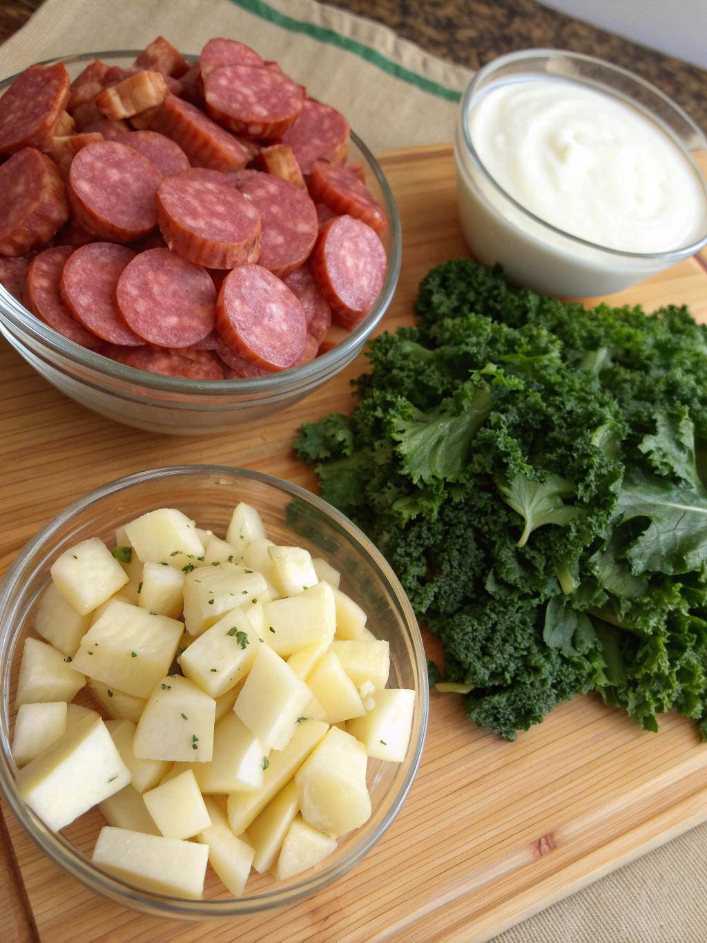 Zuppa Toscana Soup Ingredients