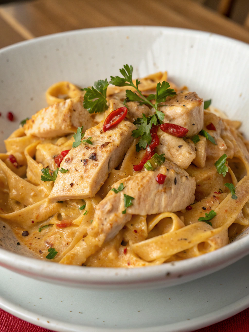 creamy Cajun chicken pasta