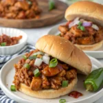 irresistible Cajun Chicken Sloppy Joes